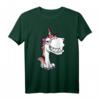 Lustiges grinsendes Einhorn T-Shirt – Buntes, fröhliches Motiv für Kinder und Einhorn-Fans