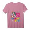 Damen 32. Geburtstag Einhorn Frauen Party Geschenk T-Shirt mit V-Ausschnitt – Perfekt für den besonderen Tag