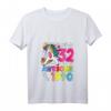 Damen 32. Geburtstag Einhorn Frauen Party Geschenk T-Shirt mit V-Ausschnitt – Perfekt für den besonderen Tag
