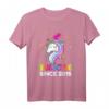 8. Geburtstag Mädchen T-Shirt mit Einhorn, Regenbogen und 'Awesome Since 2015' - Perfektes Geburtstagsgeschenk für junge Mädchen