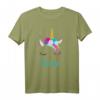 Buntes Einhorn Xenia T-Shirt zum HapPanda – Perfektes Geschenk für Mädchen, Damen & Einhorn-Liebhaber