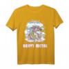 Heavy Metal Einhorn T-Shirt – Buntes Festival Shirt für Punk, Rock & Metal Fans, Headbanger Geschenk
