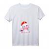 Damen Schneemann Einhorn T-Shirt mit V-Ausschnitt - Lustiges Weihnachts-Motiv für Kinder und Mädchen, Perfekt für Weihnachten & Familien-Outfits