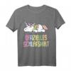Offizielles Schlafshirt Pyjama Einhorn Regenbogen – Lustiges Geschenk für Damen, Herren & Teenager zum Geburtstag oder als Bett- und Schlafoutfit