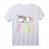Offizielles Schlafshirt Pyjama Einhorn Regenbogen – Lustiges Geschenk für Damen, Herren & Teenager zum Geburtstag oder als Bett- und Schlafoutfit