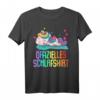 Offizielles Einhorn Unicorn Fun Schlafshirt - Lustiges Pyjama, Nachthemd & Geschenk für Langschläfer, Teenager & Einhorn-Fans