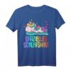 Offizielles Einhorn Unicorn Fun Schlafshirt - Lustiges Pyjama, Nachthemd & Geschenk für Langschläfer, Teenager & Einhorn-Fans