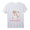 Kinder Schulanfang T-Shirt mit Dabbing Einhorn für Mädchen – Perfektes Einschulungsgeschenk für Erstklässler