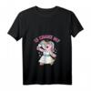 Damen HapPanda T-Shirt mit V-Ausschnitt - Lustiges Einhorn 'Ich schwanke noch' Spruch für Partys & Geschenkideen