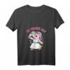 Damen HapPanda T-Shirt mit V-Ausschnitt - Lustiges Einhorn 'Ich schwanke noch' Spruch für Partys & Geschenkideen