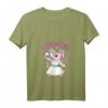 Damen HapPanda T-Shirt mit V-Ausschnitt - Lustiges Einhorn 'Ich schwanke noch' Spruch für Partys & Geschenkideen