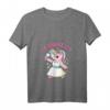 Damen HapPanda T-Shirt mit V-Ausschnitt - Lustiges Einhorn 'Ich schwanke noch' Spruch für Partys & Geschenkideen