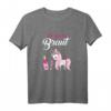 Damen Ich bin die Braut Einhorn Outfit - Lustiges JGA T-Shirt für Frauen, Mädelsabend, Urlaub & Hochzeitsfeier