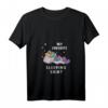 Damen Einhorn Nachthemd Pyjama - Lustiges Schlafshirt mit V-Ausschnitt für bequeme Nächte & Einhorn-Liebhaber