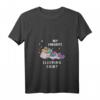 Damen Einhorn Nachthemd Pyjama - Lustiges Schlafshirt mit V-Ausschnitt für bequeme Nächte & Einhorn-Liebhaber