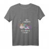 Damen Einhorn Nachthemd Pyjama - Lustiges Schlafshirt mit V-Ausschnitt für bequeme Nächte & Einhorn-Liebhaber