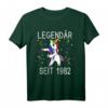 41. Geburtstag Shirt - Legendär seit 1982 Einhorn Geburtstag T-Shirt für Männer und Frauen