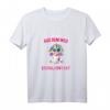 Damen Einhorn T-Shirt mit Spruch – Geh mir aus dem Weg du unnötiger Sozialkontakt, lustiges Geschenk für Freunde und Familie
