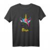 Elisa Einhorn Namen Geschenk T-Shirt - Personalisierte Kleidung für Frauen, klassisch geschnitten mit doppeltem Saum