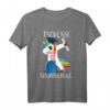 Grundschule Abschluss T-Shirt mit Einhorn Dabbing – Cooles Geschenk für Schulabgänger, Mädchen und Jungen, Abschiedsgeschenk für die 4. Klasse