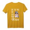 Lustiges Weinliebhaber Einhorn T-Shirt mit Spruch - Perfekt für Weinfeste, Weinabende & als Geschenk für Wein- und Einhorn-Fans