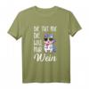 Lustiges Weinliebhaber Einhorn T-Shirt mit Spruch - Perfekt für Weinfeste, Weinabende & als Geschenk für Wein- und Einhorn-Fans