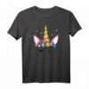 Einhorn T-Shirt für Mädchen und Damen – Perfektes Geschenk für Geburtstag, Weihnachten, Karneval & Halloween