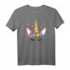 Einhorn T-Shirt für Mädchen und Damen – Perfektes Geschenk für Geburtstag, Weihnachten, Karneval & Halloween