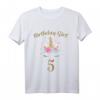 Kinder HapPanda Einhorn T-Shirt - Buntes Kindergeburtstagsgeschenk für Mädchen