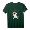 Einhorn Dab Saufen - Es eskaliert eh Frauen JGA Spruch T-Shirt für Party, Festival & Junggesellenabschied
