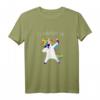 Einhorn Dab Saufen - Es eskaliert eh Frauen JGA Spruch T-Shirt für Party, Festival & Junggesellenabschied
