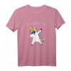 Einhorn Dab Saufen - Es eskaliert eh Frauen JGA Spruch T-Shirt für Party, Festival & Junggesellenabschied