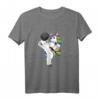 HapPanda Kickboxen & Karate T-Shirt mit Einhorn – Perfektes Geschenk für Kickboxer, Karatefans und Einhorn-Liebhaber