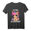 Kinder It's My 9th Birthday - Einhorn T-Shirt für Mädchen zum 9. Geburtstag, perfektes Geschenk für Tochter, Nichte und Enkelin