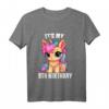 Kinder It's My 9th Birthday - Einhorn T-Shirt für Mädchen zum 9. Geburtstag, perfektes Geschenk für Tochter, Nichte und Enkelin