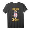 Lustiges 30. Geburtstag T-Shirt mit Einhorn – Perfektes Geschenk für Frauen und Männer zum 30. Geburtstag, inklusive Deko & Gästebuch
