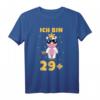 Lustiges 30. Geburtstag T-Shirt mit Einhorn – Perfektes Geschenk für Frauen und Männer zum 30. Geburtstag, inklusive Deko & Gästebuch