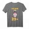 Lustiges 30. Geburtstag T-Shirt mit Einhorn – Perfektes Geschenk für Frauen und Männer zum 30. Geburtstag, inklusive Deko & Gästebuch