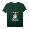 Lustiges Einhorn T-Shirt für Frauen - Rebellischer Spruch mit V-Ausschnitt, Perfekt als Geschenk zu Geburtstag & Weihnachten