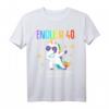 Lustiges HapPanda T-Shirt & Deko für Mann & Frau - Witzige Geschenkidee & Partydekoration zum 40. Jubiläum