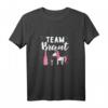 Team Braut JGA Junggesellenabschied Einhorn Hochzeit T-Shirt – Lustige Party Bekleidung für Trauzeugin, Blumencrew & Familie
