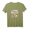 Team Braut JGA Junggesellenabschied Einhorn Hochzeit T-Shirt – Lustige Party Bekleidung für Trauzeugin, Blumencrew & Familie