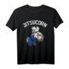 Einhorn Brazilian Jiu Jitsu BJJ T-Shirt – Perfekt für MMA, Grappling, Judo & Krav Maga Fans, Geschenk für die ganze Familie