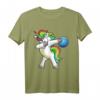 Sanftes Einhorn Bowling T-Shirt - Lustiges DAB Geschenk für Bowlingfans, Trainer & Freunde – Bunte Casual Kleidung für Männer, Frauen, Kinder & Senioren