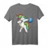 Sanftes Einhorn Bowling T-Shirt - Lustiges DAB Geschenk für Bowlingfans, Trainer & Freunde – Bunte Casual Kleidung für Männer, Frauen, Kinder & Senioren