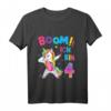Lustiges Einhorn T-Shirt zum 4. Geburtstag für Mädchen – Tanzendes Motiv, Party-Outfit & Geschenkidee