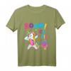 Lustiges Einhorn T-Shirt zum 4. Geburtstag für Mädchen – Tanzendes Motiv, Party-Outfit & Geschenkidee