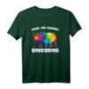 Lustiges Vintage Rhino Save the Mollige Einhorn T-Shirt – Bewusstseinsförderndes Geschenk für Tierliebhaber und Naturschützer