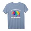 Lustiges Vintage Rhino Save the Mollige Einhorn T-Shirt – Bewusstseinsförderndes Geschenk für Tierliebhaber und Naturschützer