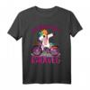 Fahrradprüfung Mädchen T-Shirt mit Einhorn – Lustiges Design für Grundschülerinnen, Ideal zur bestandenen Radfahrprüfung und Fahrradführerschein